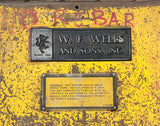 W.F. Wells & Sons Horizontal Band Saw & Conveyor