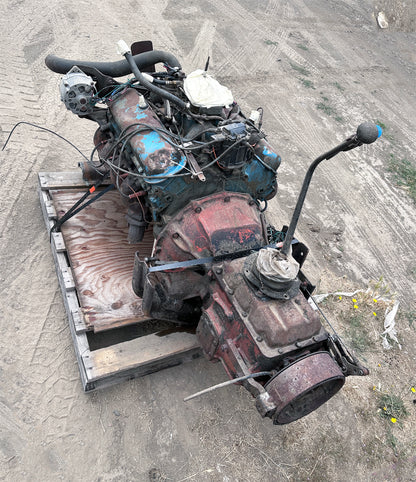 1970 Chevrolet 366T Big Block Engine w/ Clark Transmission
