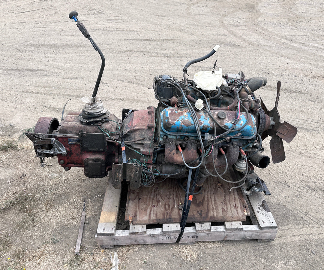 1970 Chevrolet 366T Big Block Engine w/ Clark Transmission