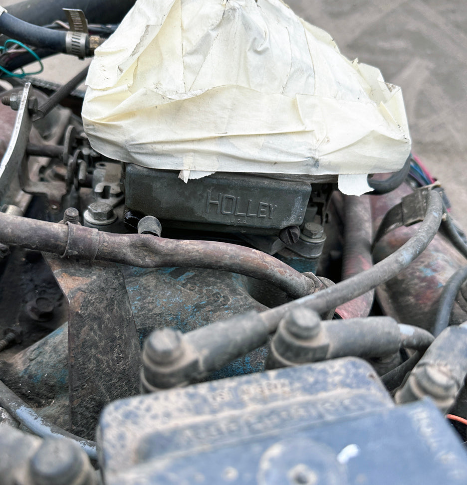 1970 Chevrolet 366T Big Block Engine w/ Clark Transmission – Industrial ...