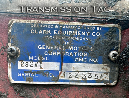 1970 Chevrolet 366T Big Block Engine w/ Clark Transmission