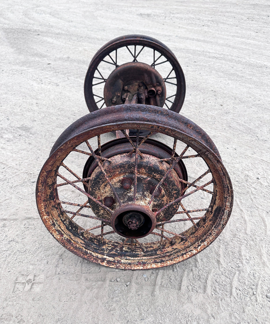 Vintage Wheels & Axle (shortened)