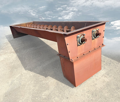 Heavy-Duty Dual Screw Auger Conveyor