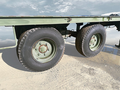 Military Surplus M1061A1 5-Ton Flatbed Trailer (10,000 lb Payload)