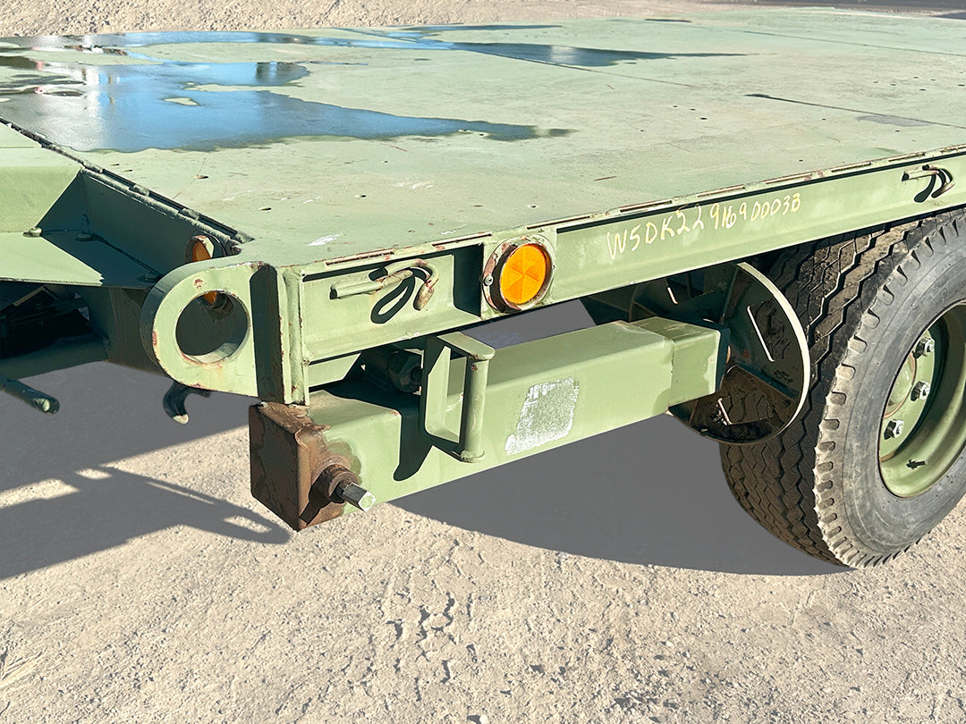 Utility Tool & Body Co M1061A1 5-Ton Flatbed Trailer Heavy Duty Leaf Spring Suspension Assembly