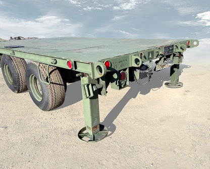 Military Surplus M1061A1 5-Ton Flatbed Trailer (10,000 lb Payload)