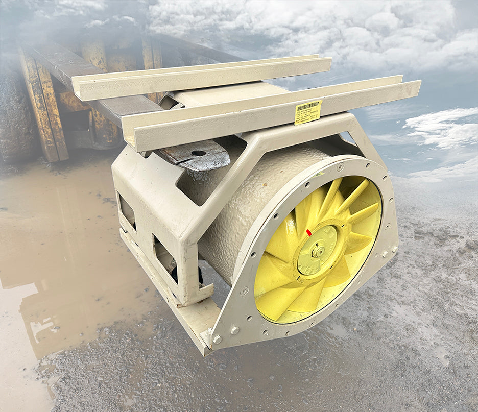 New ~ Military Surplus ~ High-Pressure Industrial Vaneaxial Fan (7,000 CFM)