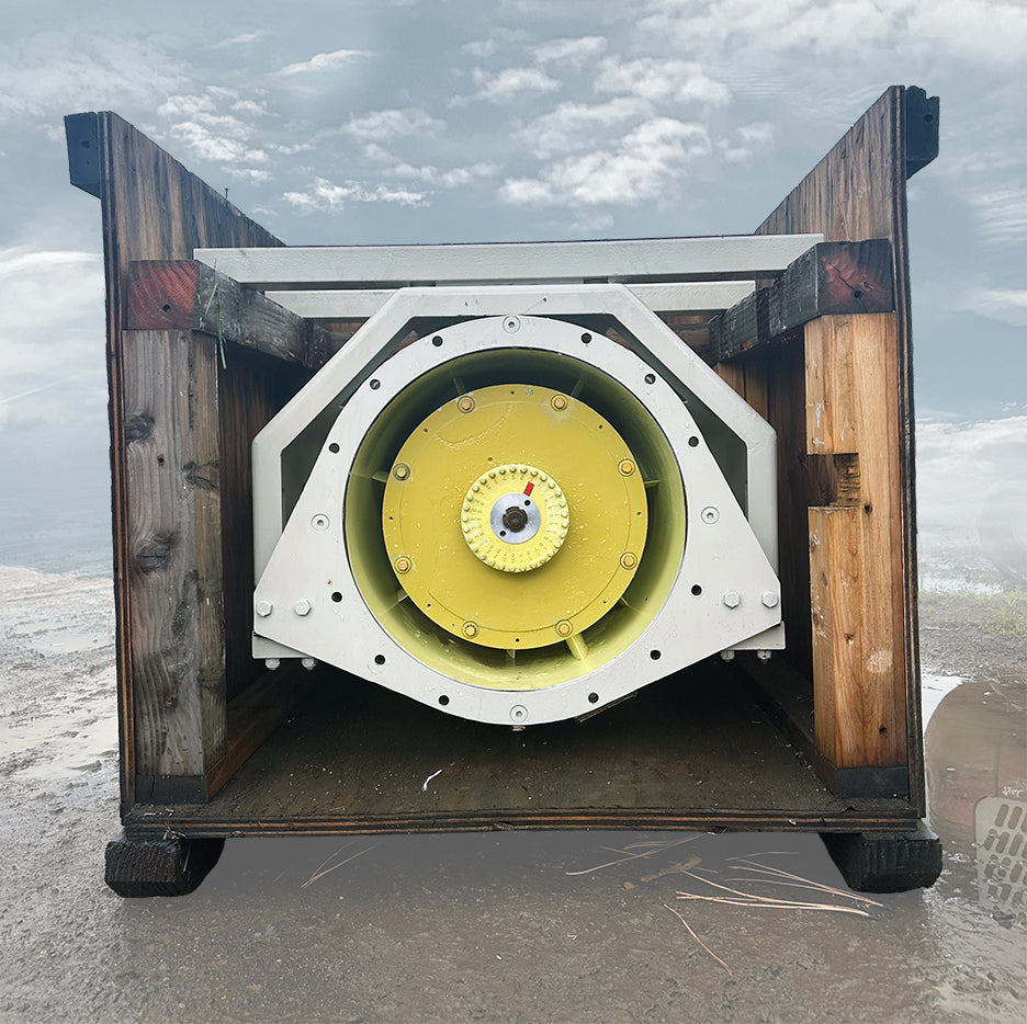 New ~ Military Surplus ~ High-Pressure Industrial Vaneaxial Fan (7,000 CFM)