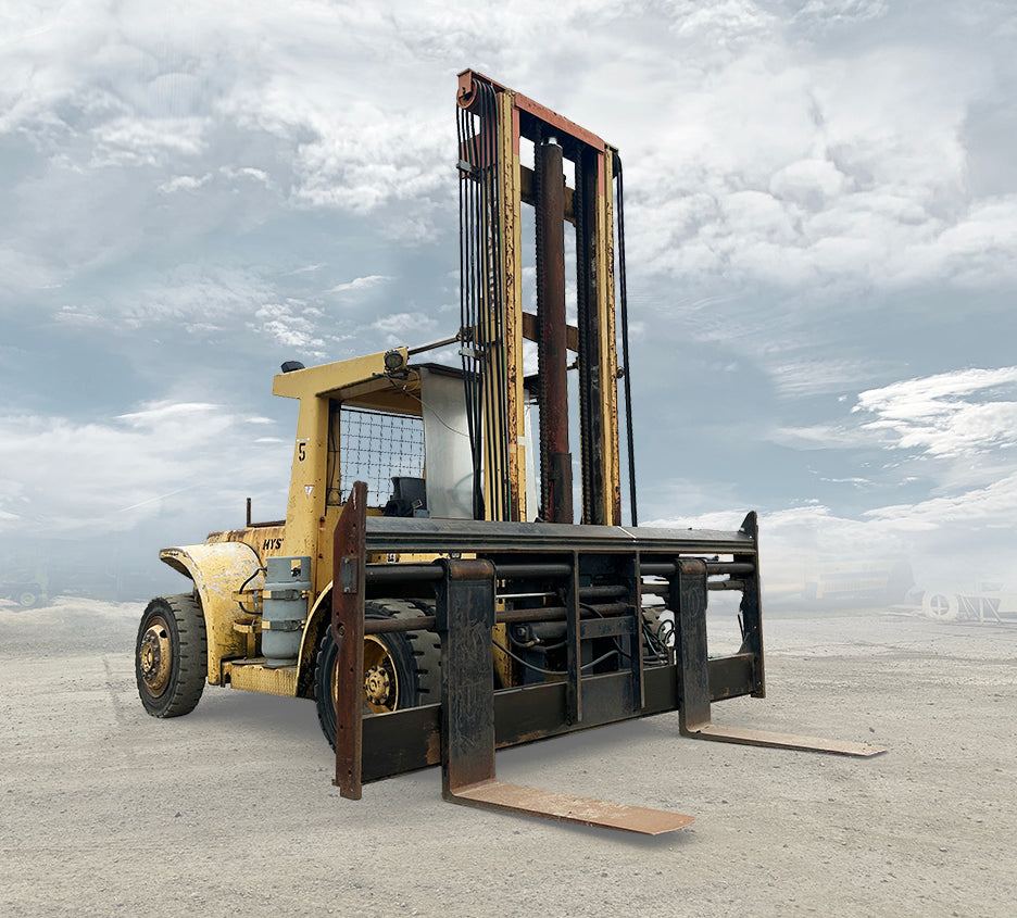 2008 Hyster H150H Forklift w/ Sideshift, Tilt, Fork Positioners