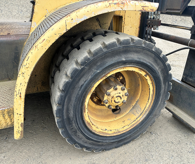 2008 Hyster H150H Forklift w/ Sideshift, Tilt, Fork Positioners