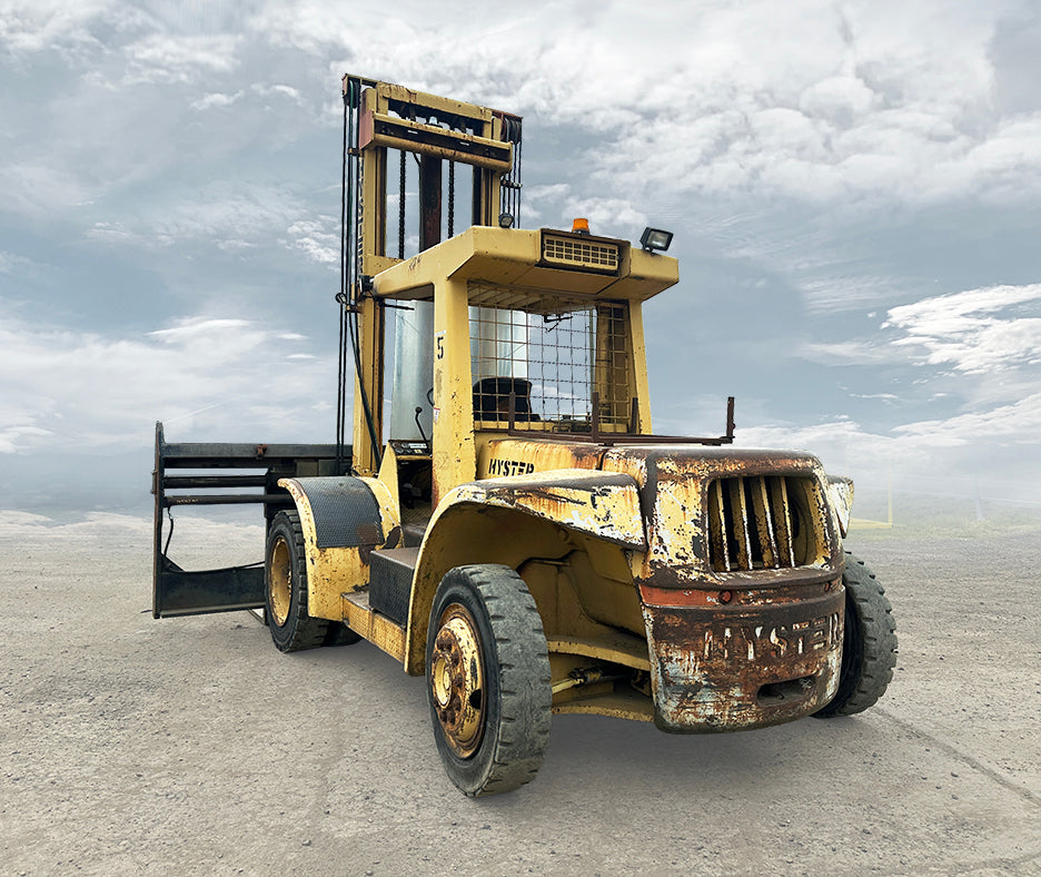 2008 Hyster H150H Forklift w/ Sideshift, Tilt, Fork Positioners