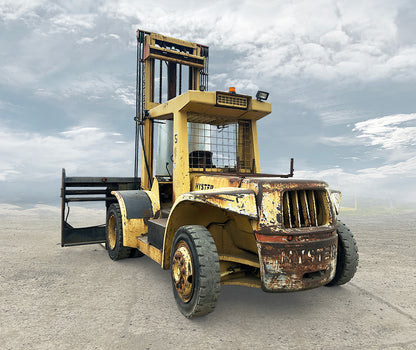 2008 Hyster H150H Forklift w/ Sideshift, Tilt, Fork Positioners