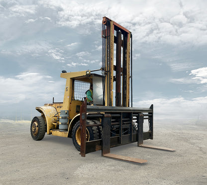 2008 Hyster H150H Forklift w/ Sideshift, Tilt, Fork Positioners