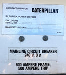 Caterpillar SR4 Mobile Generator w/ 3304 Engine & Battery Charger