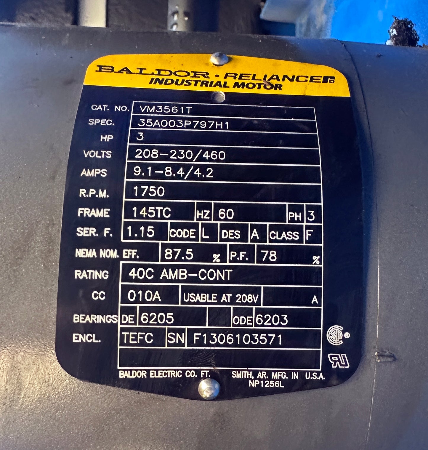 Quincy 50HP QGD-50 Rotary Screw Air Compressor
