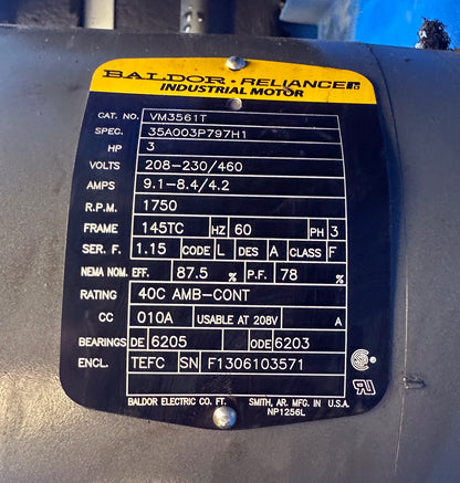 Quincy 50HP QGD-50 Rotary Screw Air Compressor