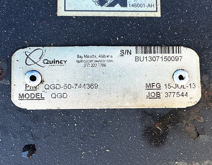 Quincy 50HP QGD-50 Rotary Screw Air Compressor