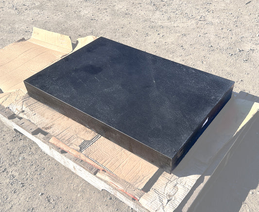 24 ⅜” x 36 7/16” x 4 ¼” Granite Surface Plate