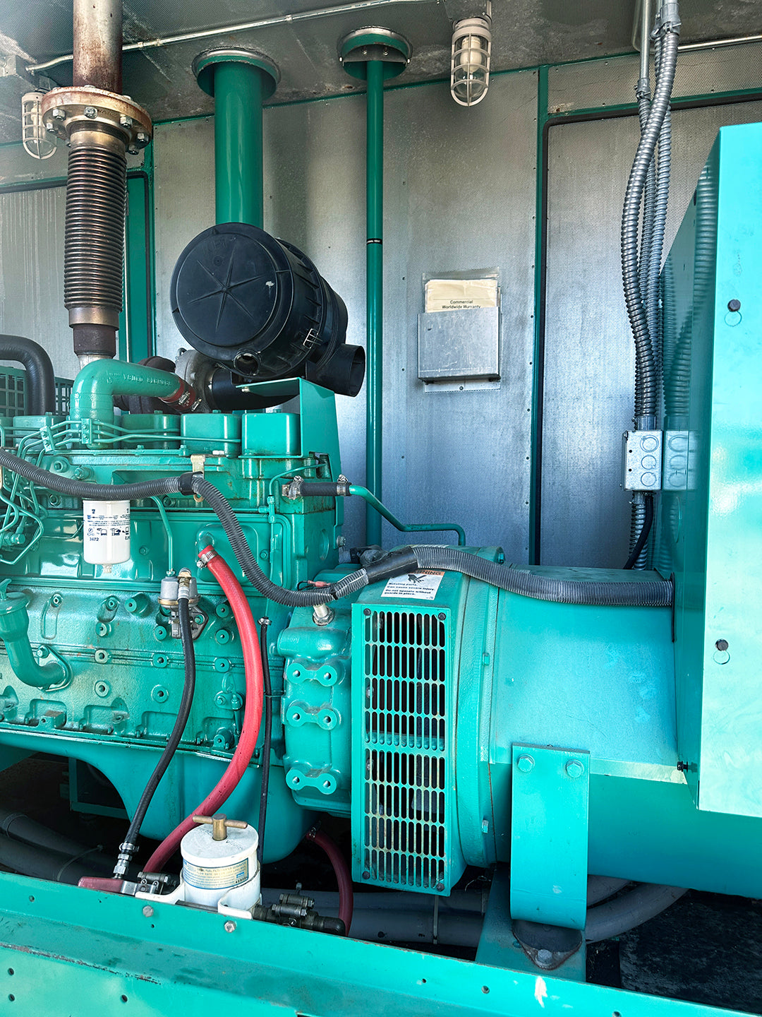 Cummins DGDB-5631921 Enclosed Generator w/ PowerCommand Controller System