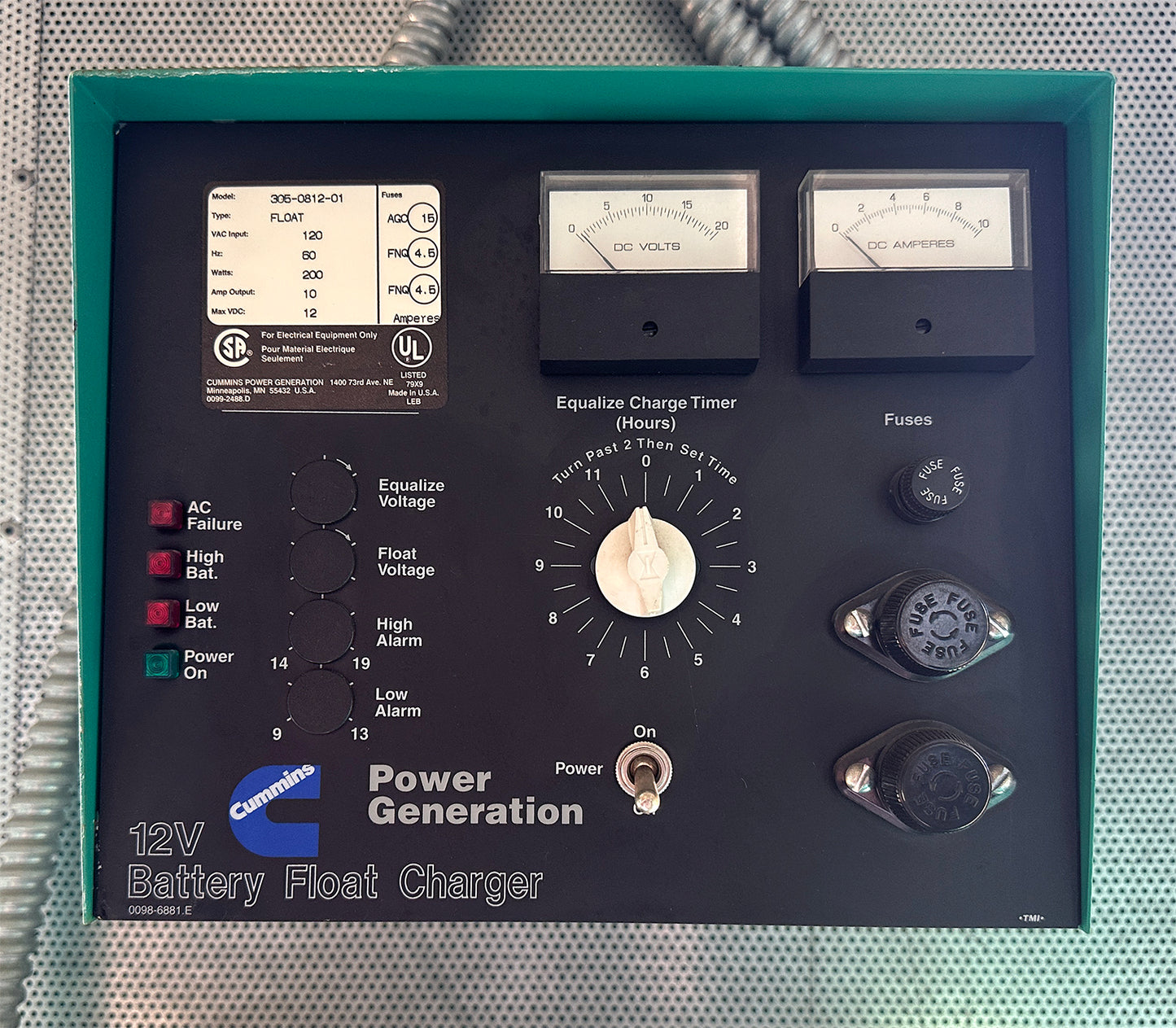 Cummins DGDB-5631921 Enclosed Generator w/ PowerCommand Controller System