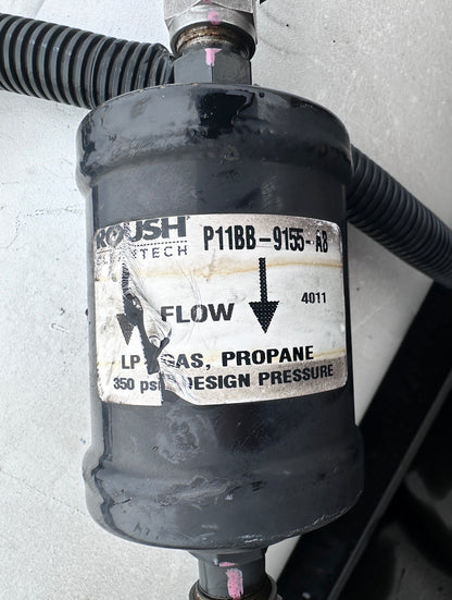 2 Attached Propane Tanks