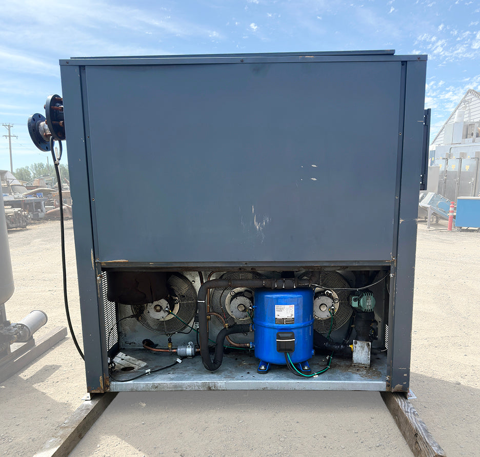 Zeks HeatSink 1600HSFA400 refrigerated air dryer digital display control panel and operational interface.