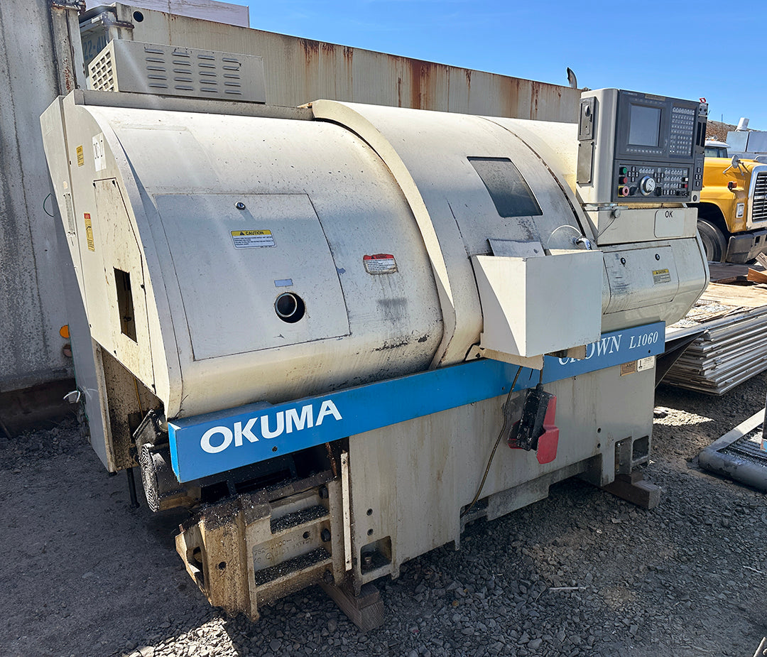 1997 Okuma Crown L1060 CNC Turning Center Lathe