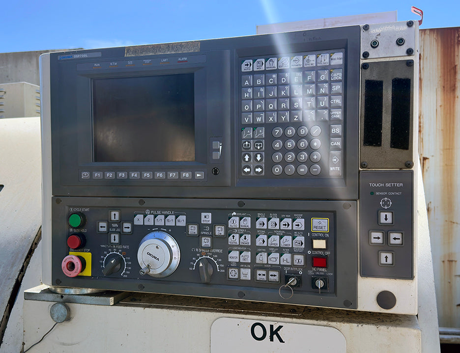 1997 Okuma Crown L1060 CNC Turning Center Lathe