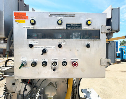 Solbern PTF Tumble Filler - Stainless Frame & Upgraded VFD Panel - AS-IS (No Motors)