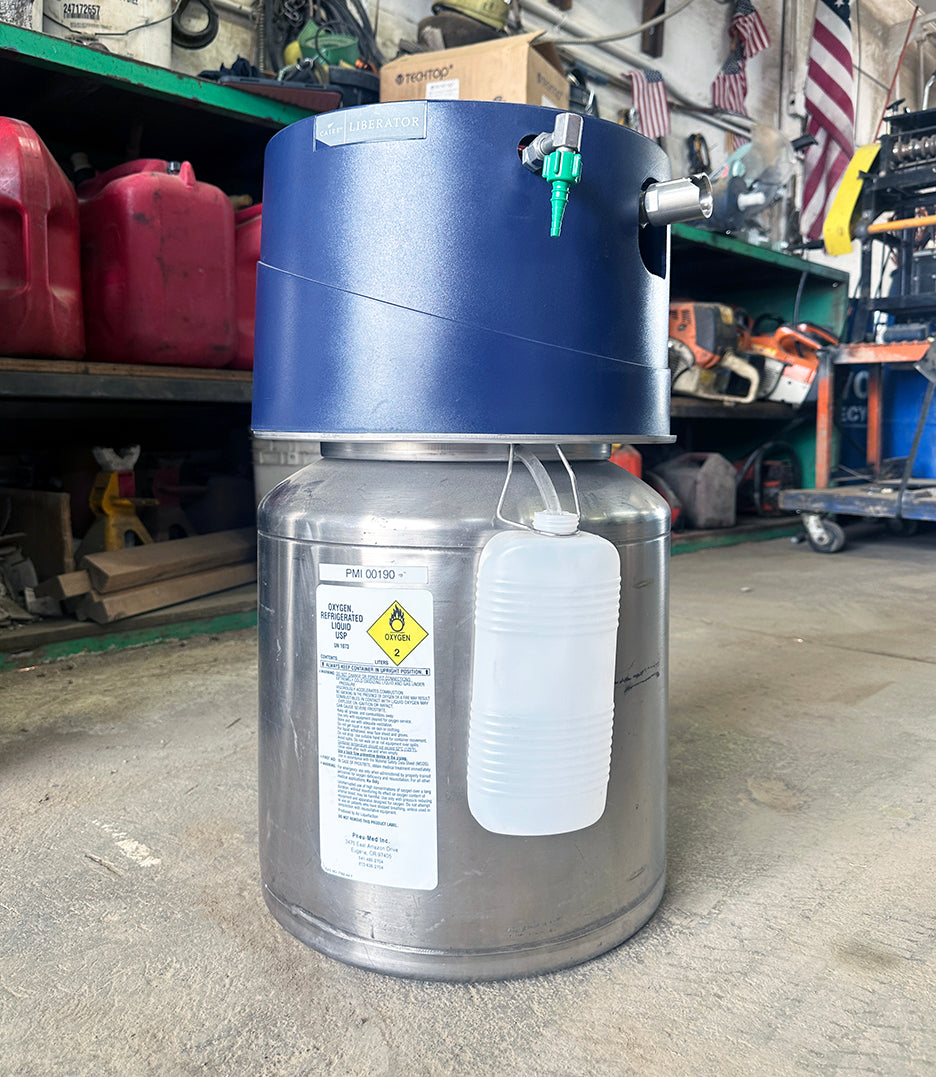 Stationary Liquid Oxygen Reservoirs (3 Types)