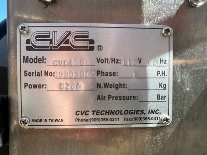 2 CVC Labelers, Models 400 & 400II | Incomplete - w/ Parts