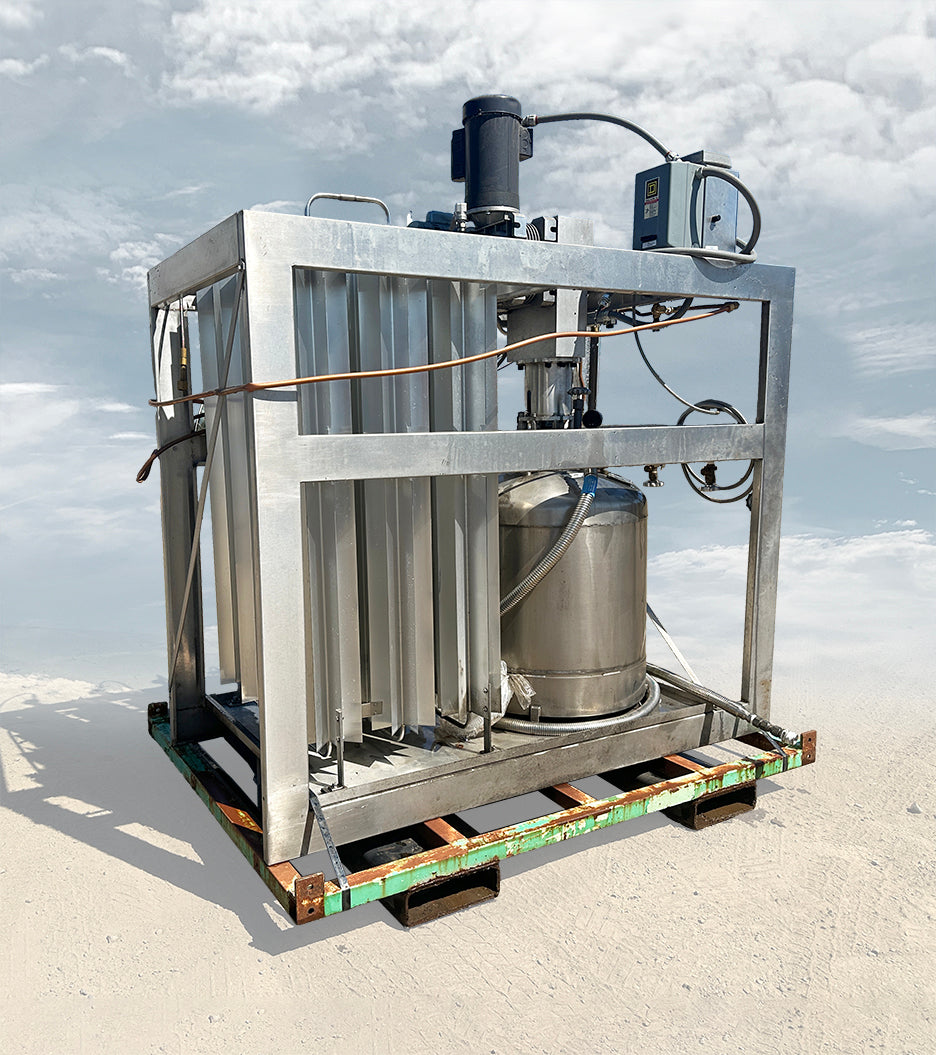 Andonian Cryogenics HP-40 Pump System with Morse Gear Reducer