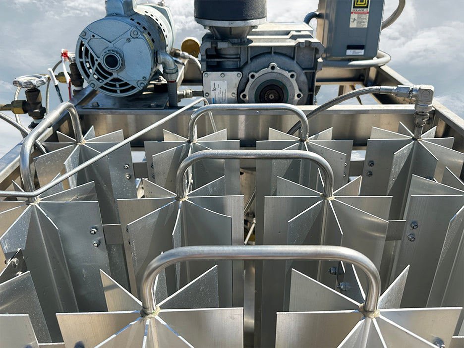 Andonian Cryogenics HP-40 Pump System with Morse Gear Reducer