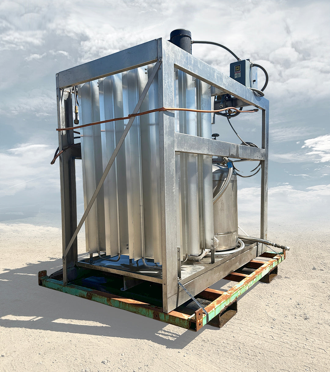 Andonian Cryogenics HP-40 Pump System with Morse Gear Reducer