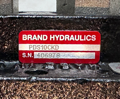 Brand Hydraulics PDS10CKD Double Selector Valve