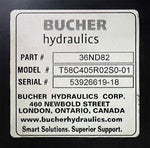 Bucher T58C405R02S0-01 Hydraulic Power Unit