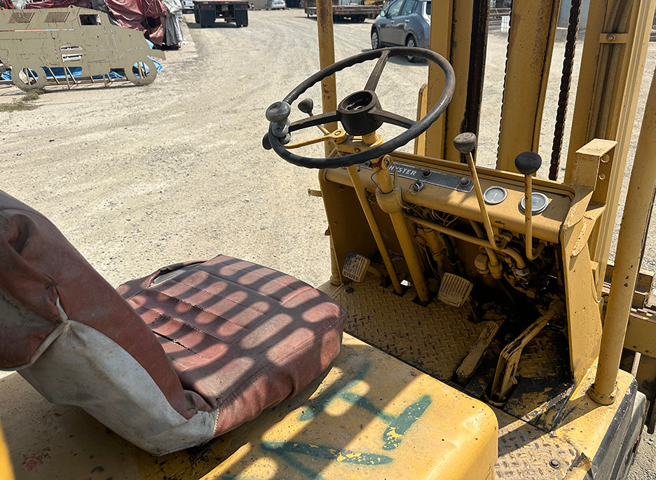 Hyster Challenger Forklift w/ 6-Cylinder Continental Engine & Manual Transmission