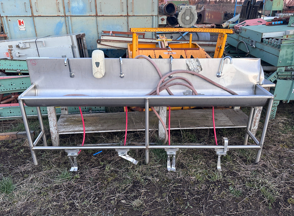 Stainless Steel Hand Washing Sink  Station