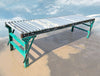 10' x 31" Adjustable Height Gravity Conveyor