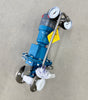 ITT Dia-Flo diaphragm valve 1-2447-TM-34-B316-3214-P1-HW3-PR4-SR1 150 CWP pneumatic flanged actuator alternate exterior profile.