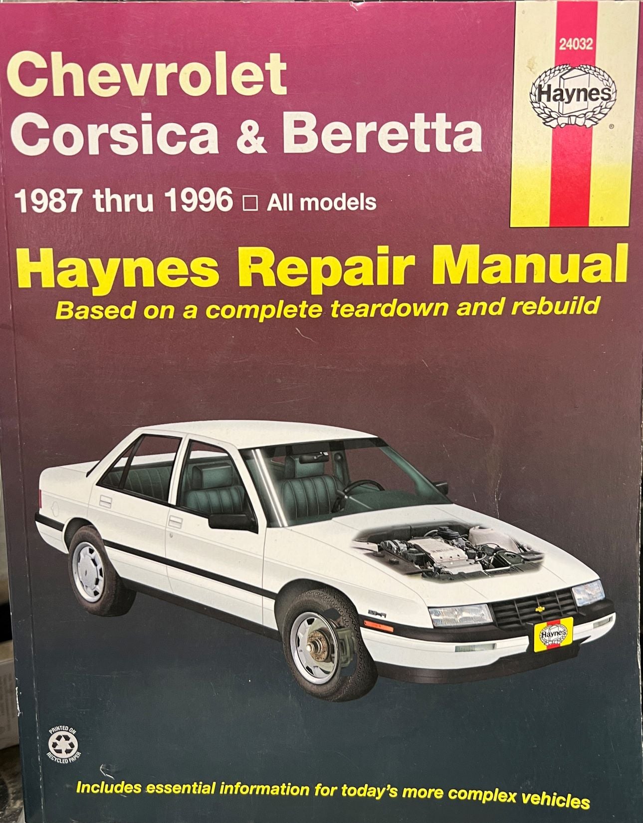 Haynes Repair Manuals and Chilton Total Car Care Manuals