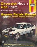 Haynes Repair Manuals and Chilton Total Car Care Manuals