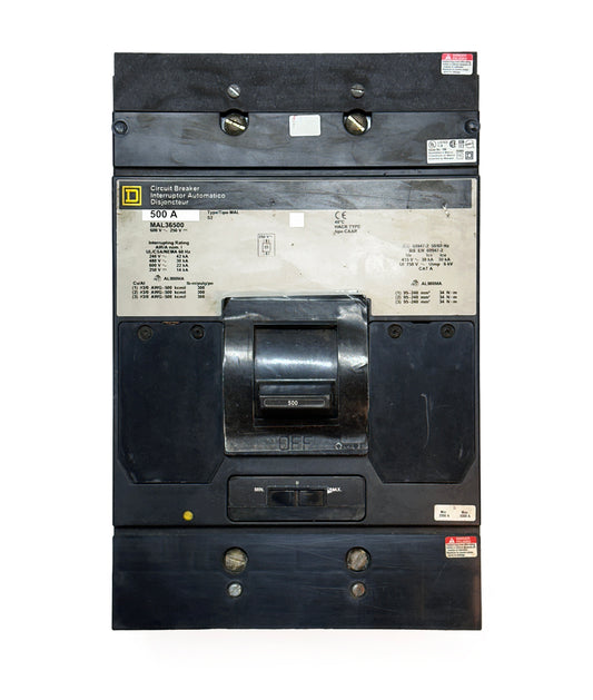 Square D MAL36500 500A Circuit Breaker