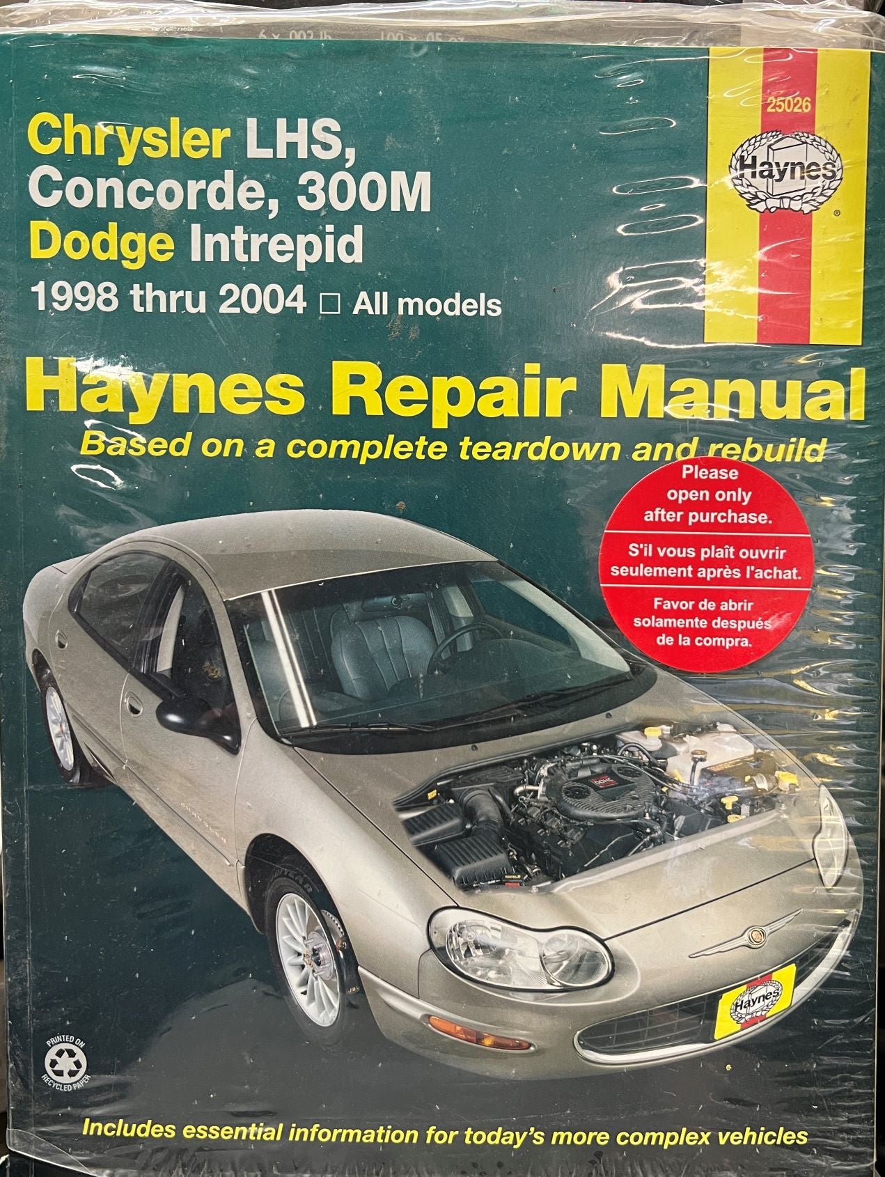 Haynes Repair Manuals and Chilton Total Car Care Manuals