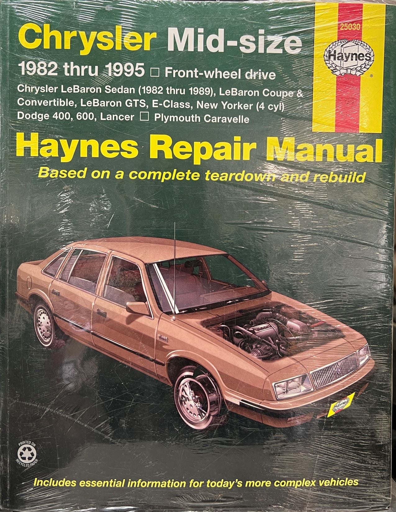 Haynes Repair Manuals and Chilton Total Car Care Manuals