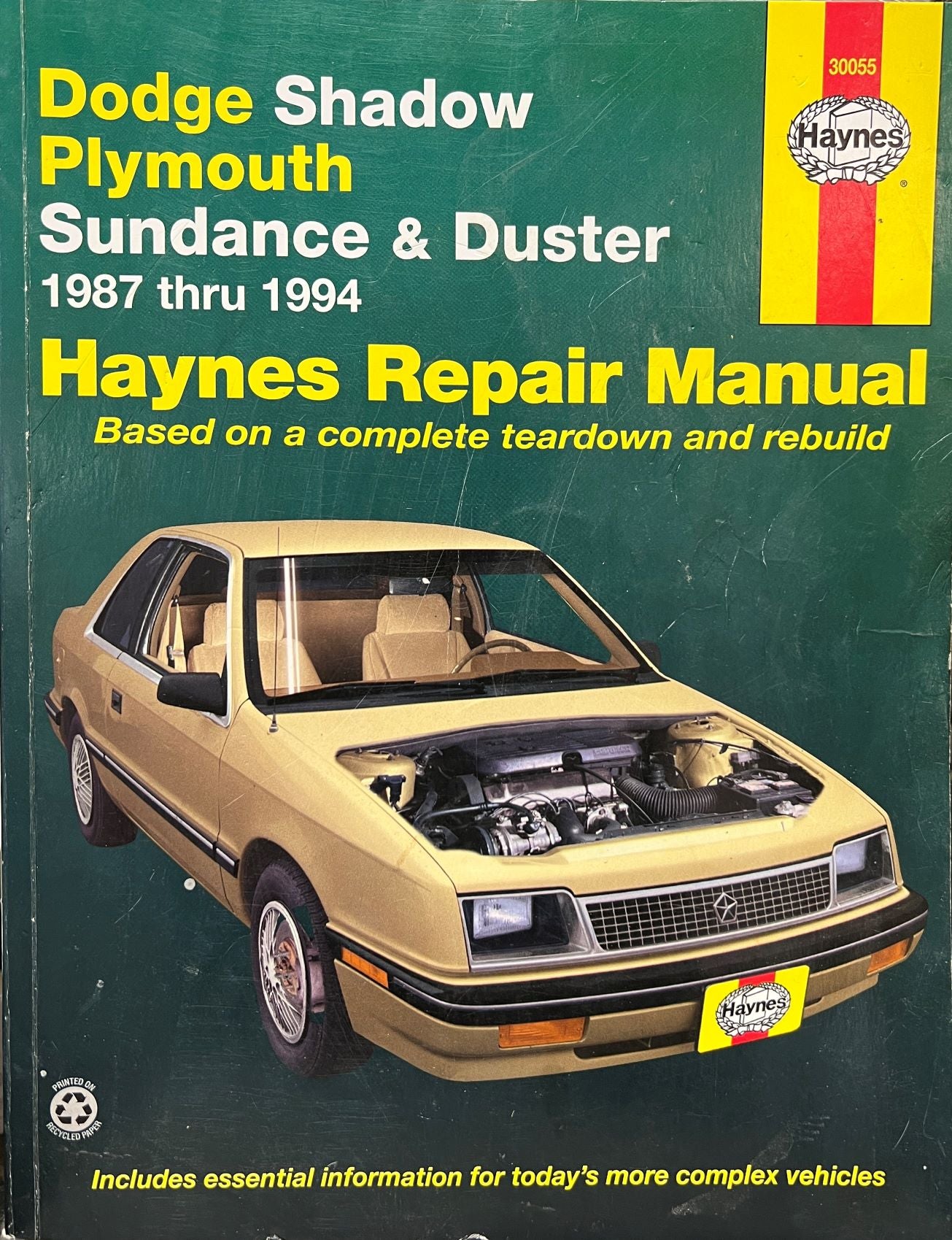 Haynes Repair Manuals and Chilton Total Car Care Manuals