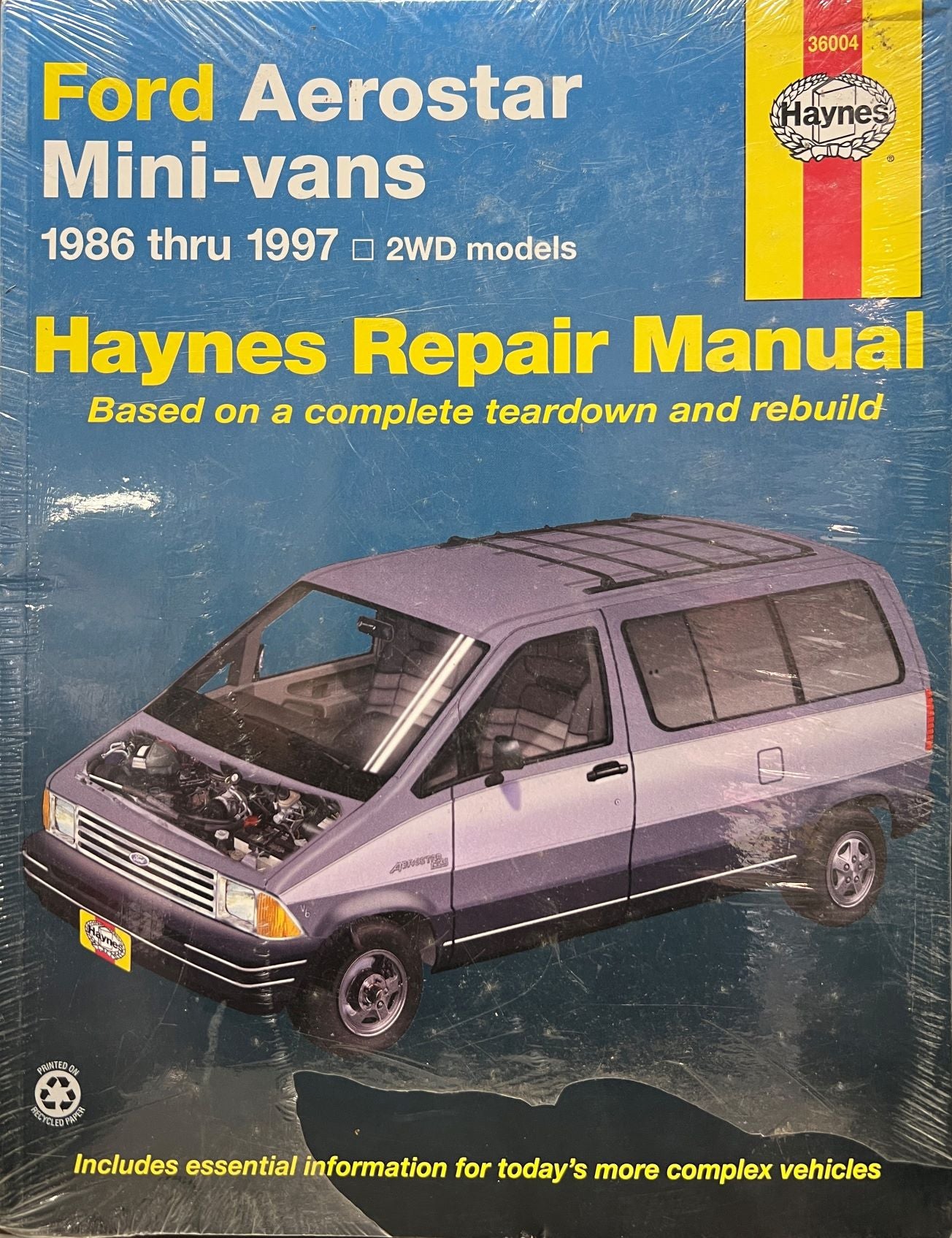 Haynes Repair Manuals and Chilton Total Car Care Manuals