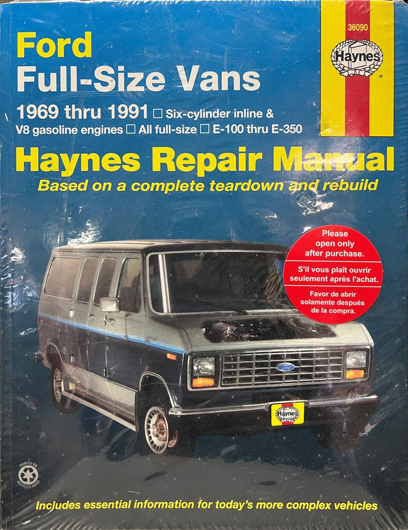 Haynes Repair Manuals and Chilton Total Car Care Manuals