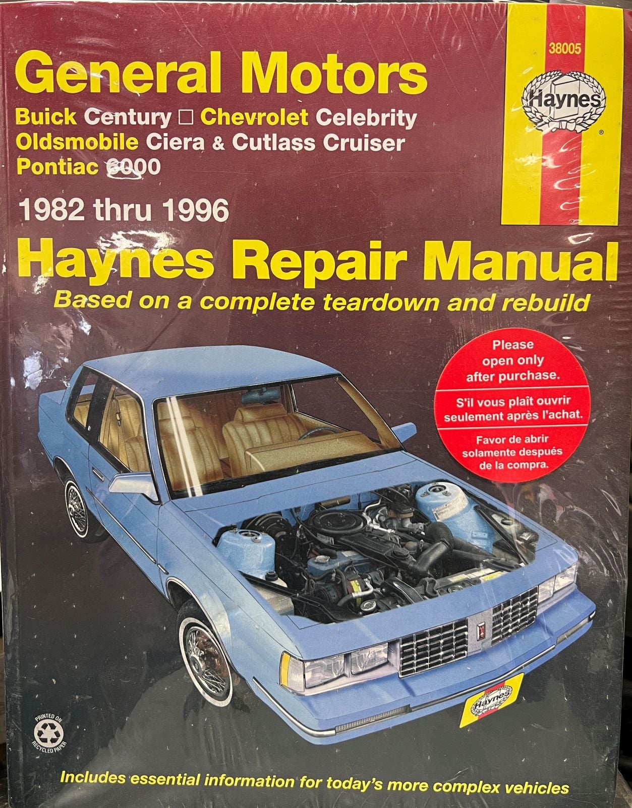 Haynes Repair Manuals and Chilton Total Car Care Manuals