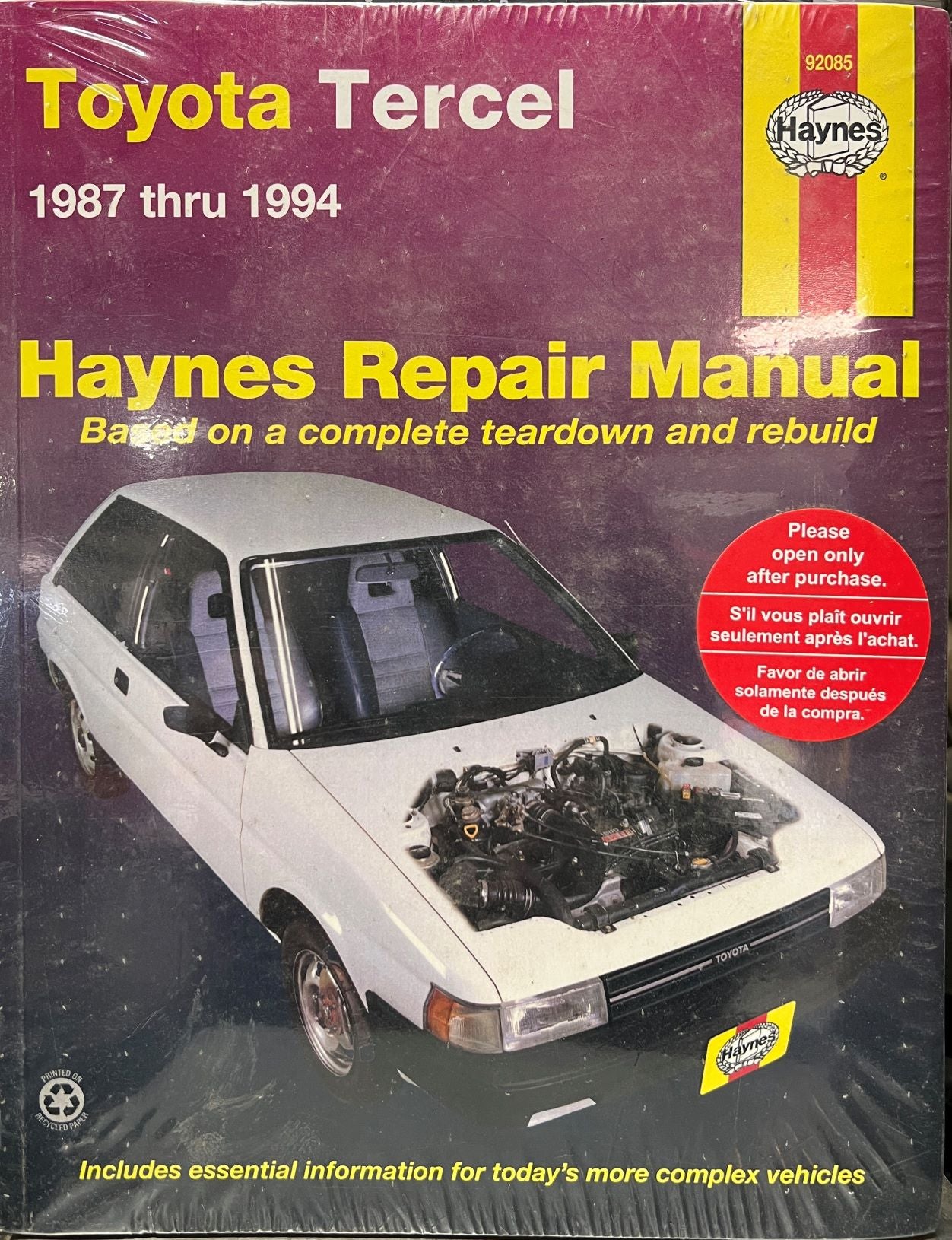 Haynes Repair Manuals and Chilton Total Car Care Manuals